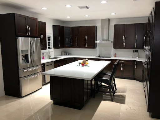 Jesus Cabinet and Granite